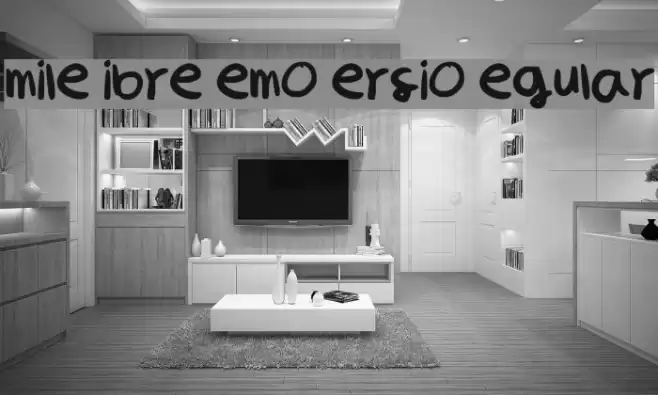 Smile Libre Demo Versio Regular Schriftart examples