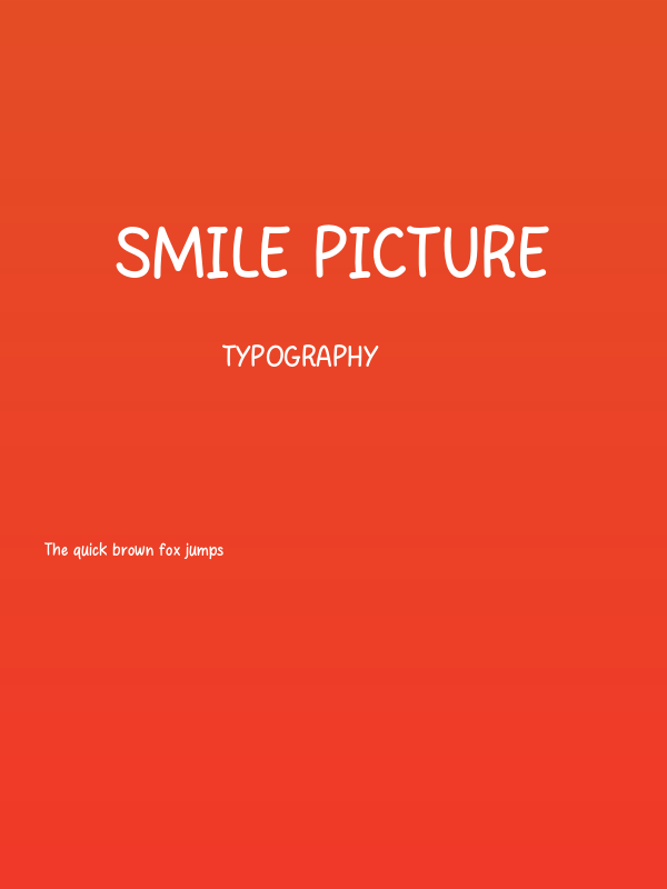Smile Picture Poster