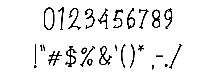 Smile Story Font OTHER CHARS