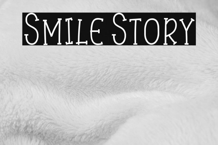 Smile Story Font examples