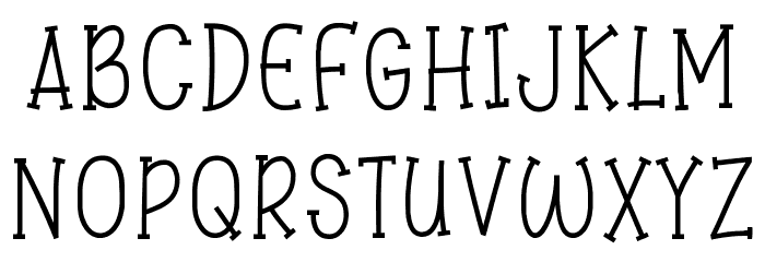 Smile Story Font LOWERCASE