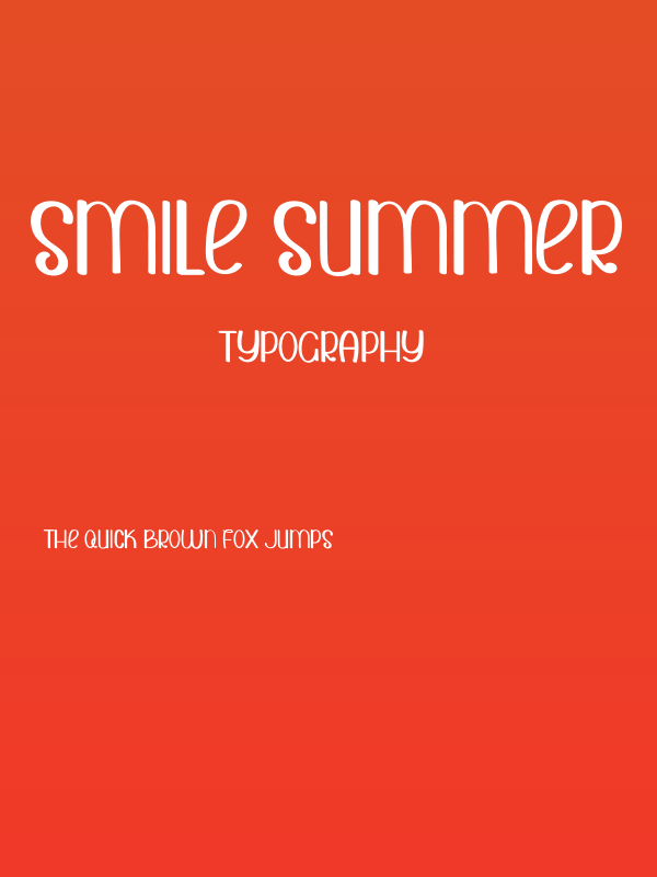 Smile Summer Poster