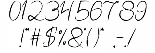 Smile at face Font OTHER CHARS