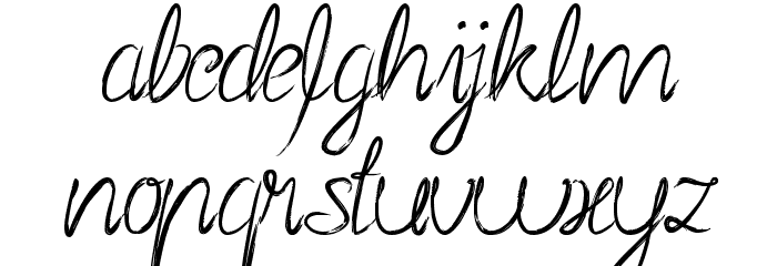 Smile at face Font LOWERCASE