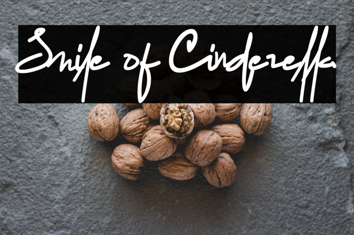 Smile of Cinderella Example 1