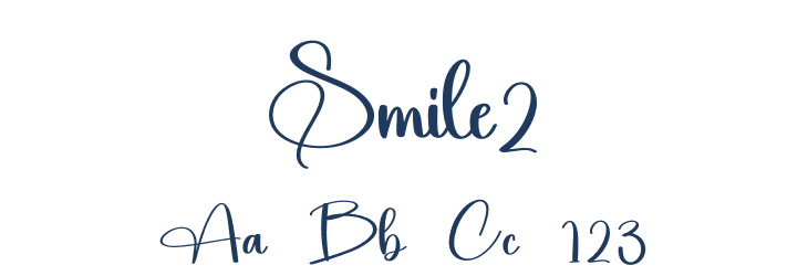 Smile2 Font Preview