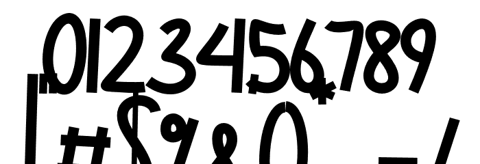 SmileRabbit Font OTHER CHARS