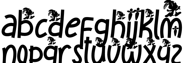SmileRabbit Font LOWERCASE