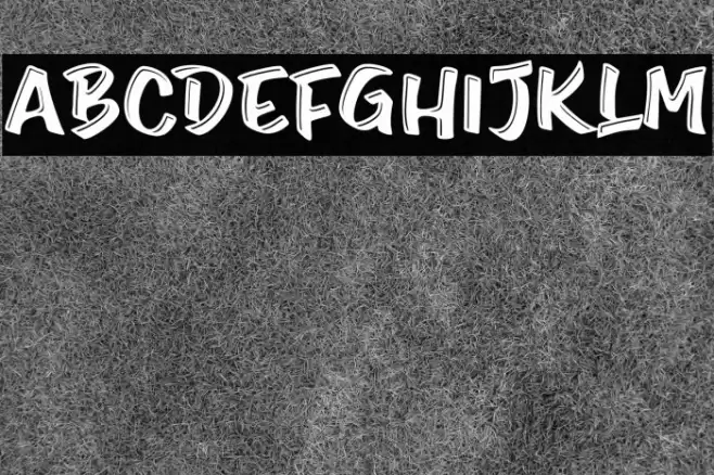 Smilen Font examples