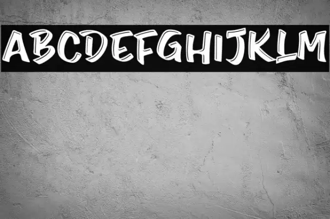 Smilen Font examples