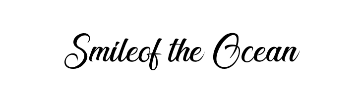 Smileof the Ocean  font caratteri gratis
