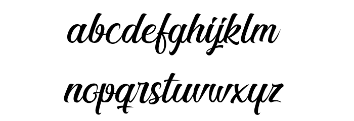 Smileof the Ocean Font LOWERCASE