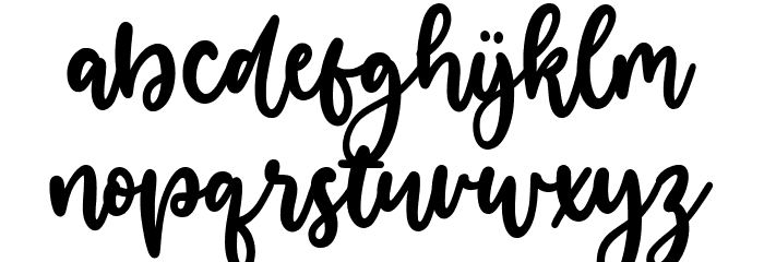 Smilestar Font Litere mici