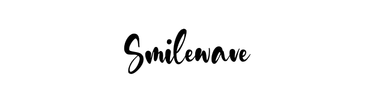 Smilewave  नि: शुल्क फ़ॉन्ट्स डाउनलोड