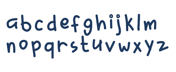 Smiley Cat Lowercase