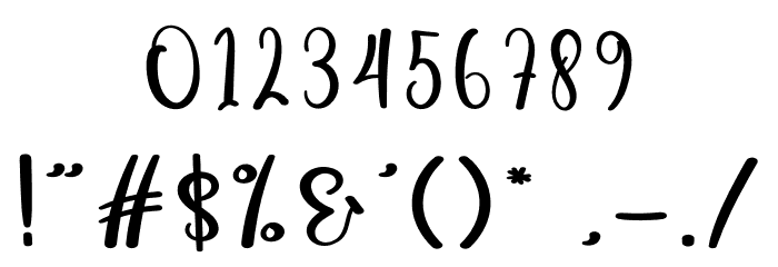 Smiley Face Font OTHER CHARS