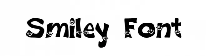 Smiley Font  لخطوط تنزيل