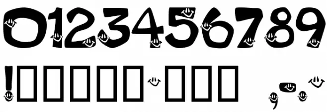 Smiley Font Font OTHER CHARS