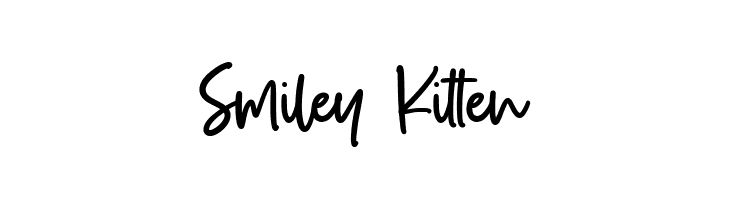 Smiley Kitten  les polices de caractères gratuit tlcharger