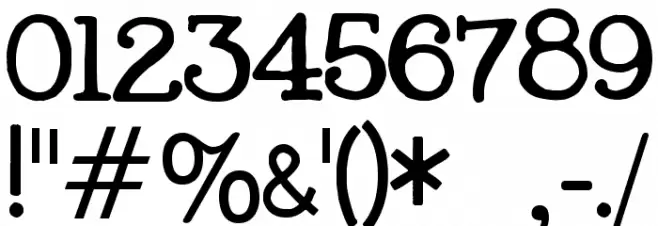 Smiley Monster Font Alte caractere