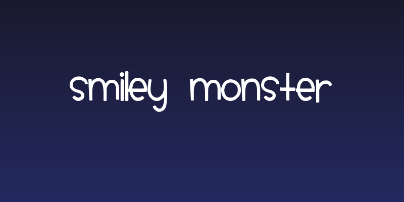Smiley Monster Social Header