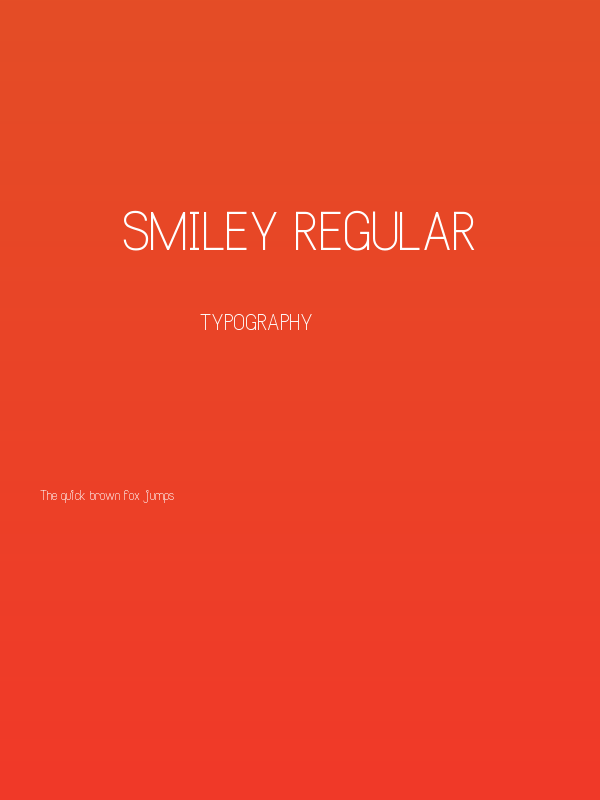 Smiley Regular Poster