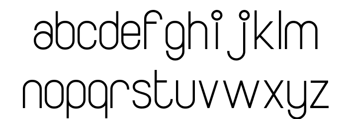 Smiley Regular Font LOWERCASE