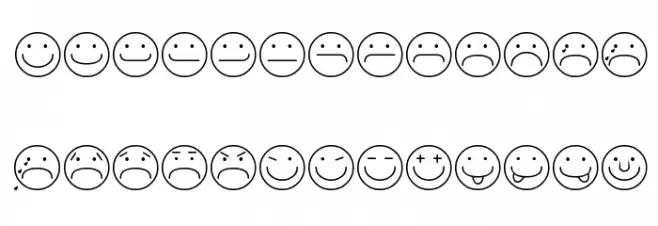 Smiley Regular 字体 大写