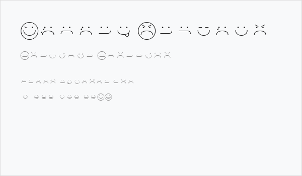 Smiley Regular Business Card