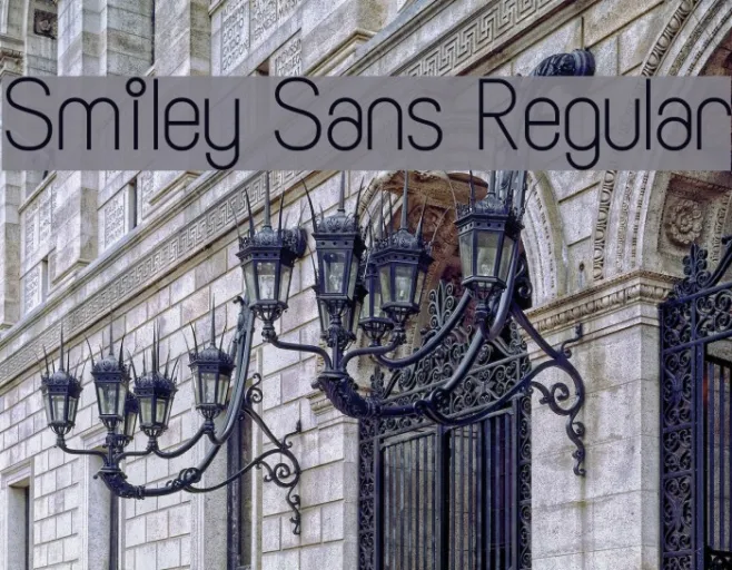 Smiley Sans Regular Example 1