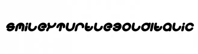 Smiley Turtle Bold Italic  baixar fontes gratis