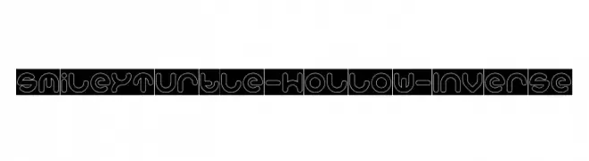 Smiley Turtle-Hollow-Inverse  Frei Schriftart Herunterladen
