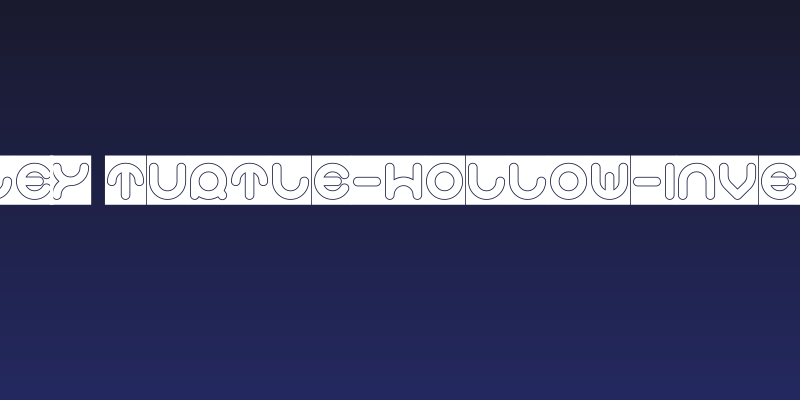 Smiley Turtle-Hollow-Inverse Social Header