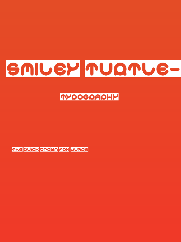 Smiley Turtle-Inverse Poster