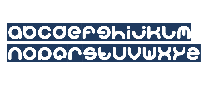 Smiley Turtle-Inverse Lowercase