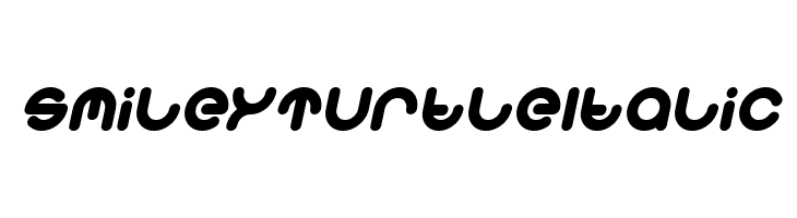 Smiley Turtle Italic  フリーフォントのダウンロード