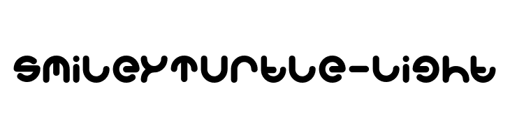 Smiley Turtle-Light  Fuentes Gratis Descargar