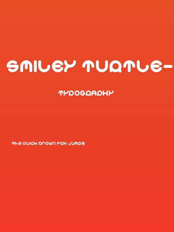 Smiley Turtle-Light Poster