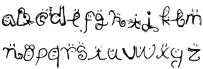 Smiley_Font Font LOWERCASE