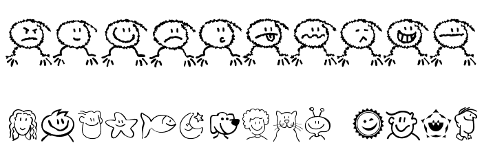 Smileyface Font 3 Font OTHER CHARS