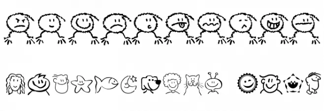 Smileyface Font 3 Font OTHER CHARS