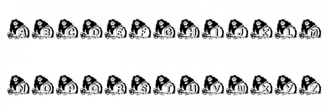 Smilin_John Font UPPERCASE