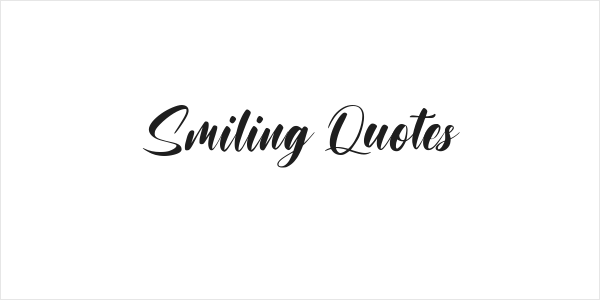 Smiling Quotes Logo