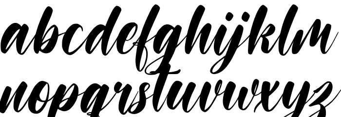 Smiling Quotes Font LOWERCASE