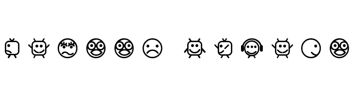 Smilly Normal  Frei Schriftart Herunterladen