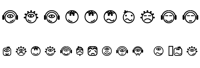 Smilly Normal Font OTHER CHARS