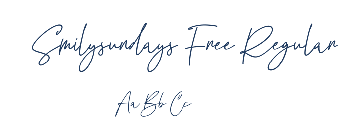 Smilysundays Free Regular Font Preview