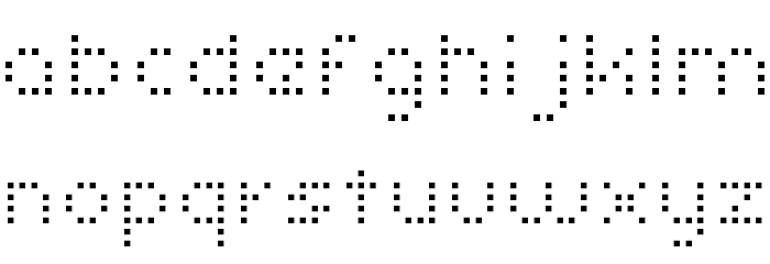 Smirnof Font LOWERCASE