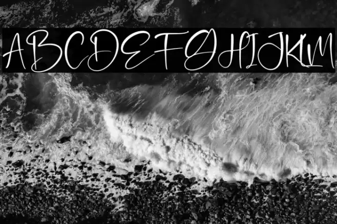 Smithasa Шрифта examples