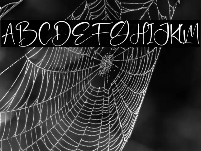 Smithasa Шрифта examples